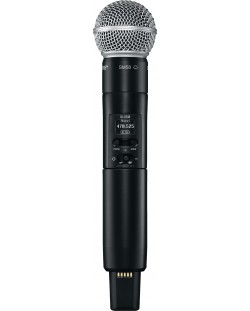 Безжичен микрофон Shure - SLXD2/SM58, черен