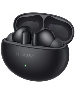 Безжични слушалки Huawei - FreeBuds 6i, TWS, ANC, черни