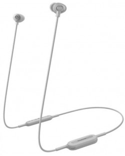 Безжични слушалки с микрофон Panasonic - RP-NJ310BE-W, бели