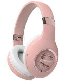 Безжични слушалки PowerLocus - P4 Plus, Rose Gold