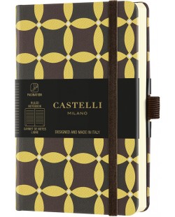 Бележник Castelli Oro - Corianders, 9 x 14 cm, линиран