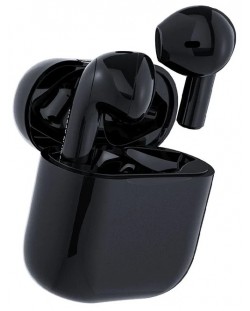 Безжични слушалки Happy Plugs - Joy, TWS, черни