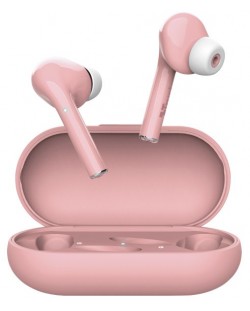 Безжични слушалки Trust - Nika Touch, TWS, розови