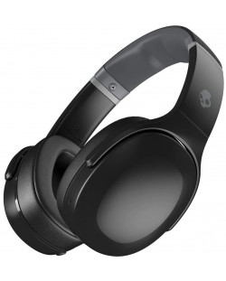 Безжични слушалки с микрофон Skullcandy - Crusher Evo, True Black