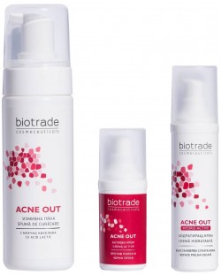 Biotrade Acne out Рутина срещу подкожни пъпки, 3 части