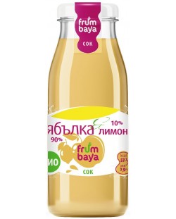 Био сок Frumbaya - Ябълка и лимон, 250 ml