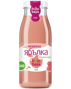 Био сок Frumbaya - Червена ябълка, 250 ml