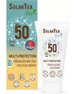 Solar Tea Слънцезащитен крем за лице, SPF50, 50 ml