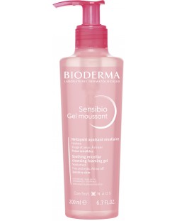 Bioderma Sensibio Успокояващ мицеларен гел, 200 ml