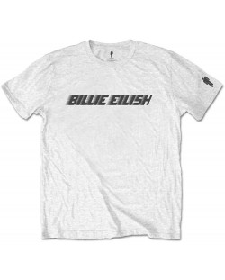 Тениска Rock Off Billie Eilish - Black Racer Logo