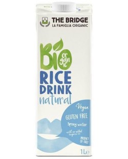 Био оризова напитка, натурална, 1 l, The Bridge