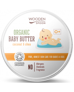 Био бебешкo масло за тяло Wooden Spoon, 100 ml