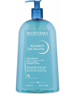 Bioderma Atoderm Успокояващ душ-гел, 1000 ml
