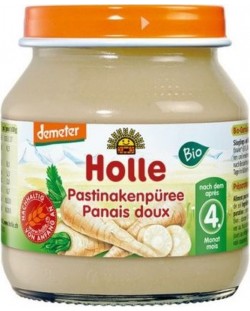 Био зеленчуково пюре Holle - Пащърнак, 125 g