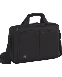 Бизнес чанта за лаптоп Wenger - Source, 16", черна