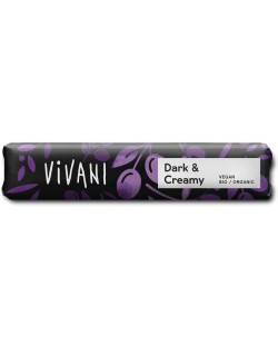 Био шоколадов бар, тъмен, 35 g, Vivani