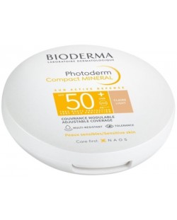 Bioderma Photoderm Минерална пудра, светъл цвят, SPF50+, 10 g