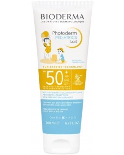 Bioderma Photoderm Слънцезащитно мляко Pediatrics, SPF50+, 200 ml