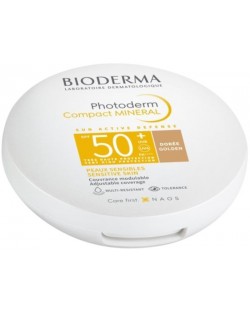 Bioderma Photoderm Минерална пудра, златист цвят, SPF 50+, 10 g