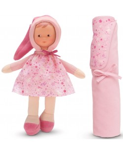 Кукла джудже с одеяло Corolle от серията Розово цвете – 24 cm