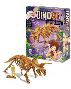 Игрален комплект с динозавър Buki Dinosaurs - Трицератопс
