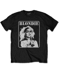 Тениска Rock Off Blondie - Presente Poster, черна