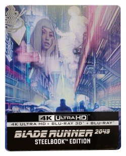 Блейд Рънър 2049, Steelbook (4K UHD+3D+Blu-Ray)