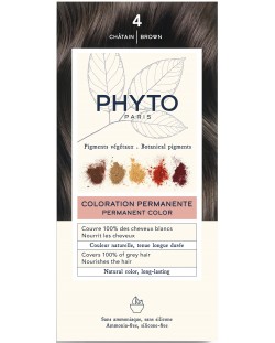 Phyto Phytocolor Боя за коса Châtain, 4