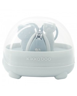 Комплект бебешка ножичка и нокторезачка KikkaBoo Bear - Син