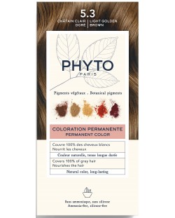 Phyto Phytocolor Боя за коса Châtain Clair Dore, 5.3
