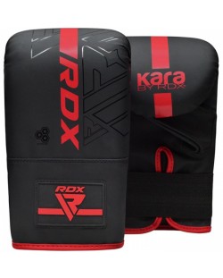 Боксови ръкавици RDX - F6, черни/червени
