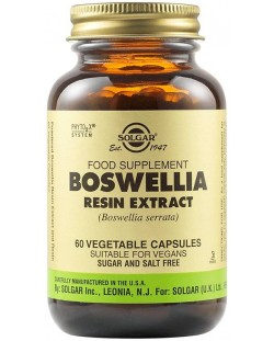 Boswellia Resin Extract, 60 растителни капсули, Solgar