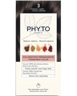 Phyto Phytocolor Боя за коса Châtain Fonc, 3