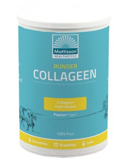 Bovine Collagen Peptan Type I, 300 g, Mattisson Healthstyle