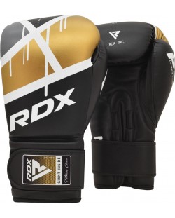 Боксови ръкавици RDX - BGR-F7 , черни/златисти