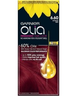 Garnier Olia Боя за коса, 6.60 Intense Red