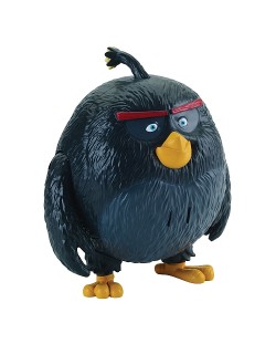 Екшън фигурa Spin master Angry Birds - Bomb, черен