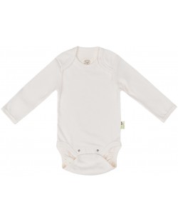 Боди дълъг ръкав Bio Baby - органичен памук, 68 cm, 4-6 месеца