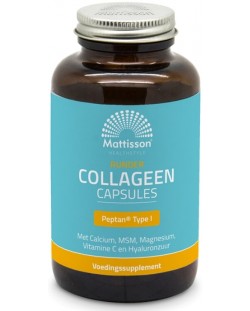 Runder Collagen Peptan Type I, 180 капсули, Mattisson Healthstyle
