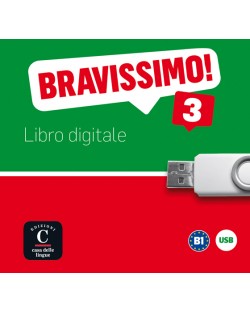 Bravissimo! 3 · Nivel B1 Llave USB con libro digital