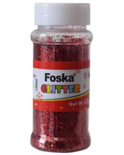 Брокат Foska - 60 gr, червен