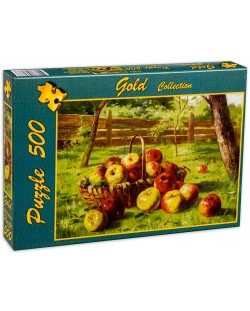 Пъзел Gold Puzzle от 500 части - Ябълки