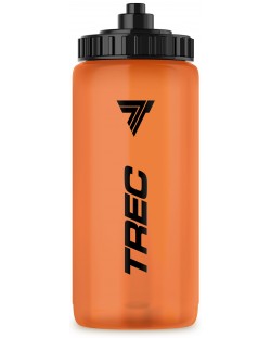 Бутилка за вода Trec Nutrition - Bidon 011 Endurance, 500 ml, оранжева