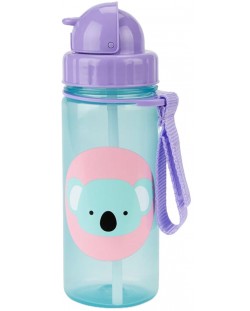 Бутилка със сламка Skip Hop Zоо - Koala, 385 ml