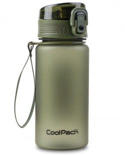Бутилка за вода Cool Pack Brisk - Rpet Olive, 400 ml