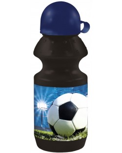 Бутилка Derform - Football, тъмносиня, 330 ml