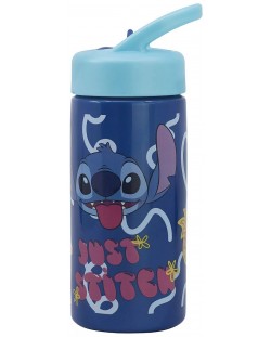 Бутилка със сламка Stor Stitch - 410 ml