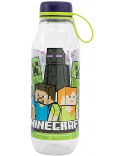  Бутилка за вода Graffiti Minecraft - Adventure, 650 ml