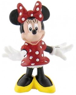 Мини фигура Bullyland - Minnie Mouse, 4 cm