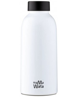 Термобутилка Mama Wata - 470 ml, бяла